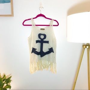 Anchor Crotchet Shirt